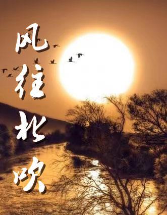 风往北吹表达的意思